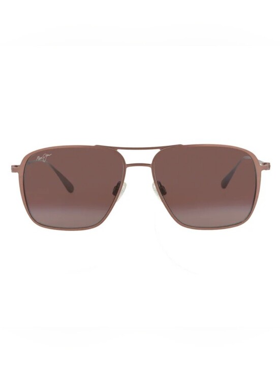 New! Maui Jim R541-19A Beaches Unisex Maui Rose Satin Brown Polarized Sunglasses main image 10